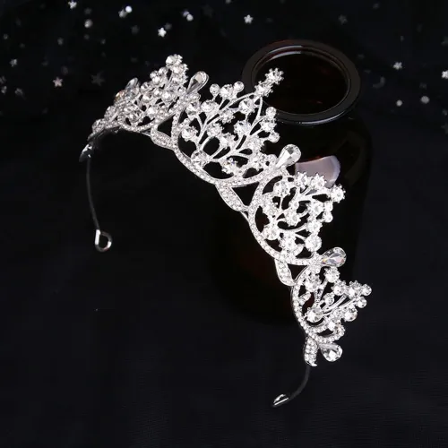 Unique Style Rhinestone Bridal Crown 